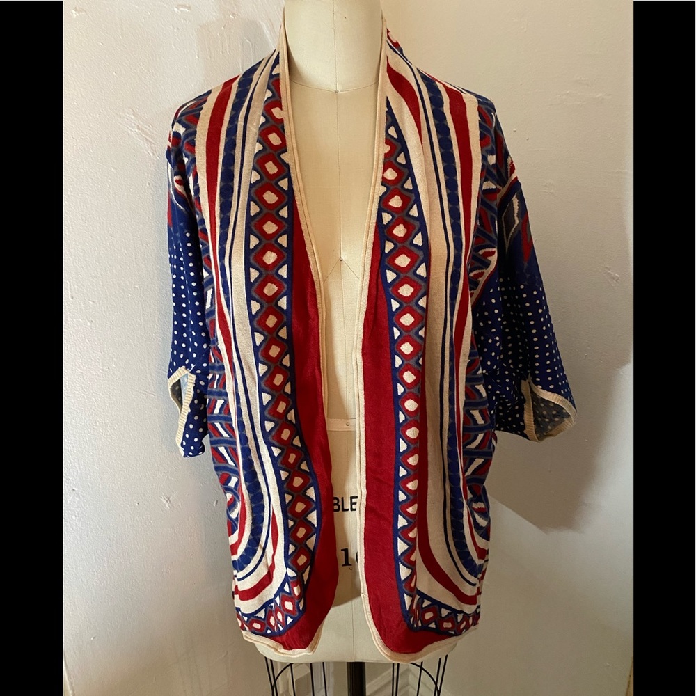 Patriotic kimono.